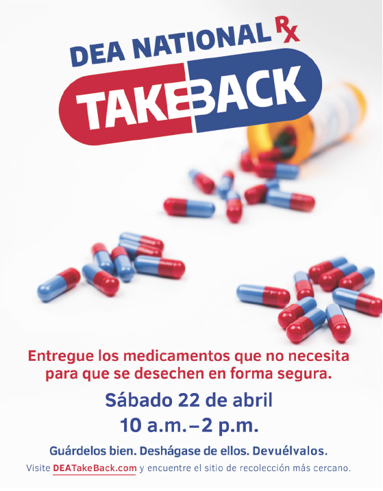 DEA Take Back 2023 - Spanish