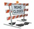 Road Closed Sign