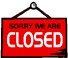 Sorry We Are Closed