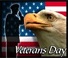 Veterans Day Flag and Eagle