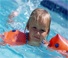 girl in pool