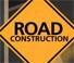 road construction sign