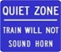 Quiet Zone Sign