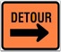 Detour Sign