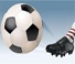 soccer ball foot kicking picture