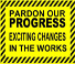 progress sign