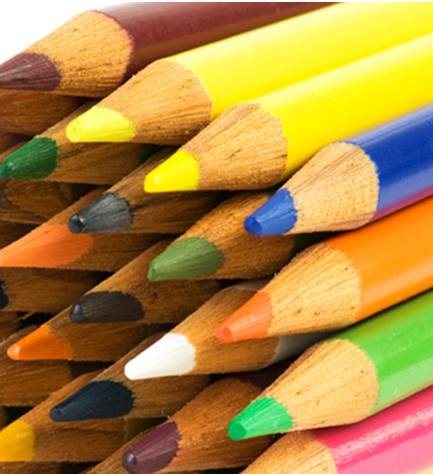 colored pencils